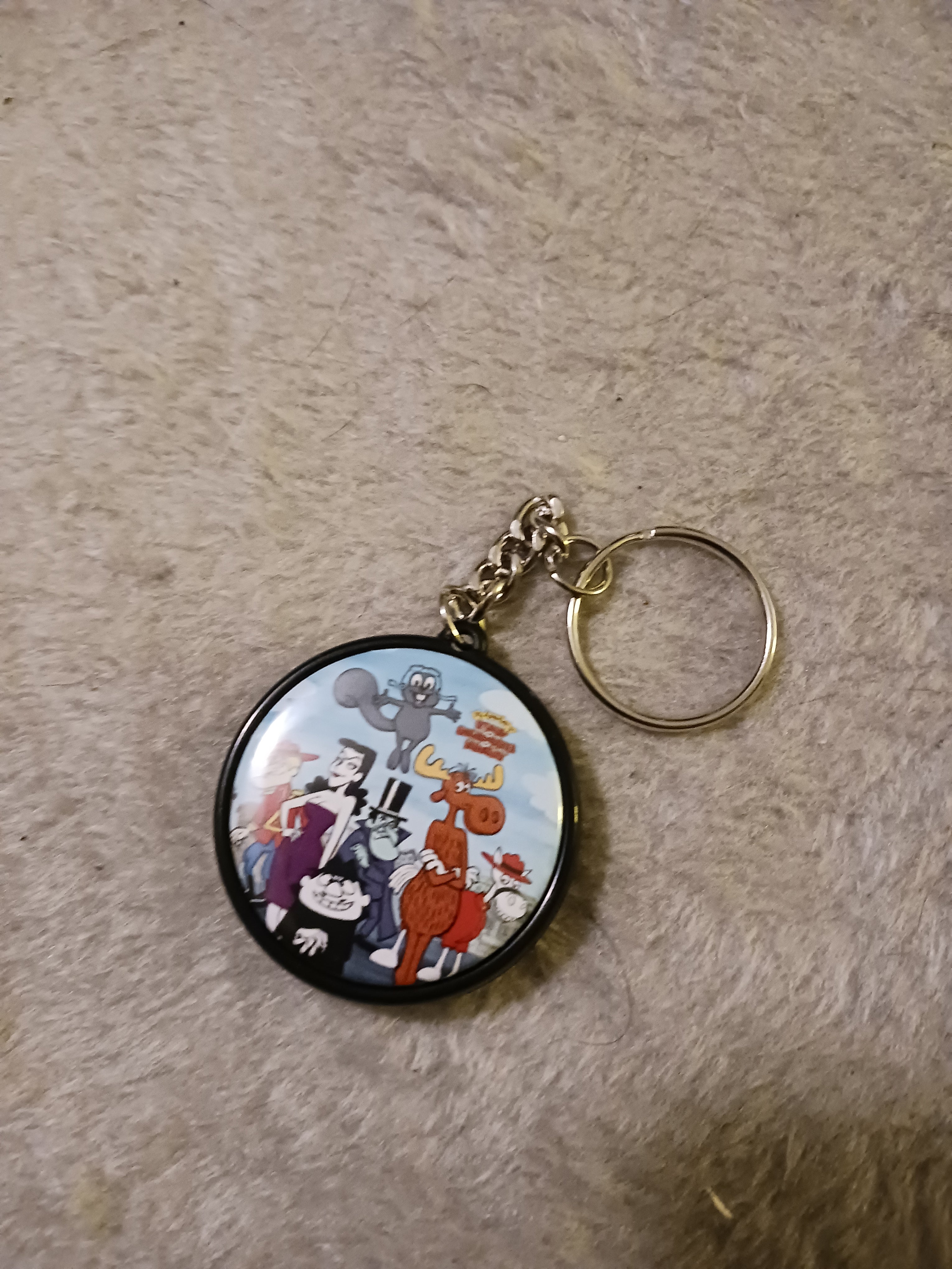 Porte-clés Flipper Rocky and Bullwinkle and Friends