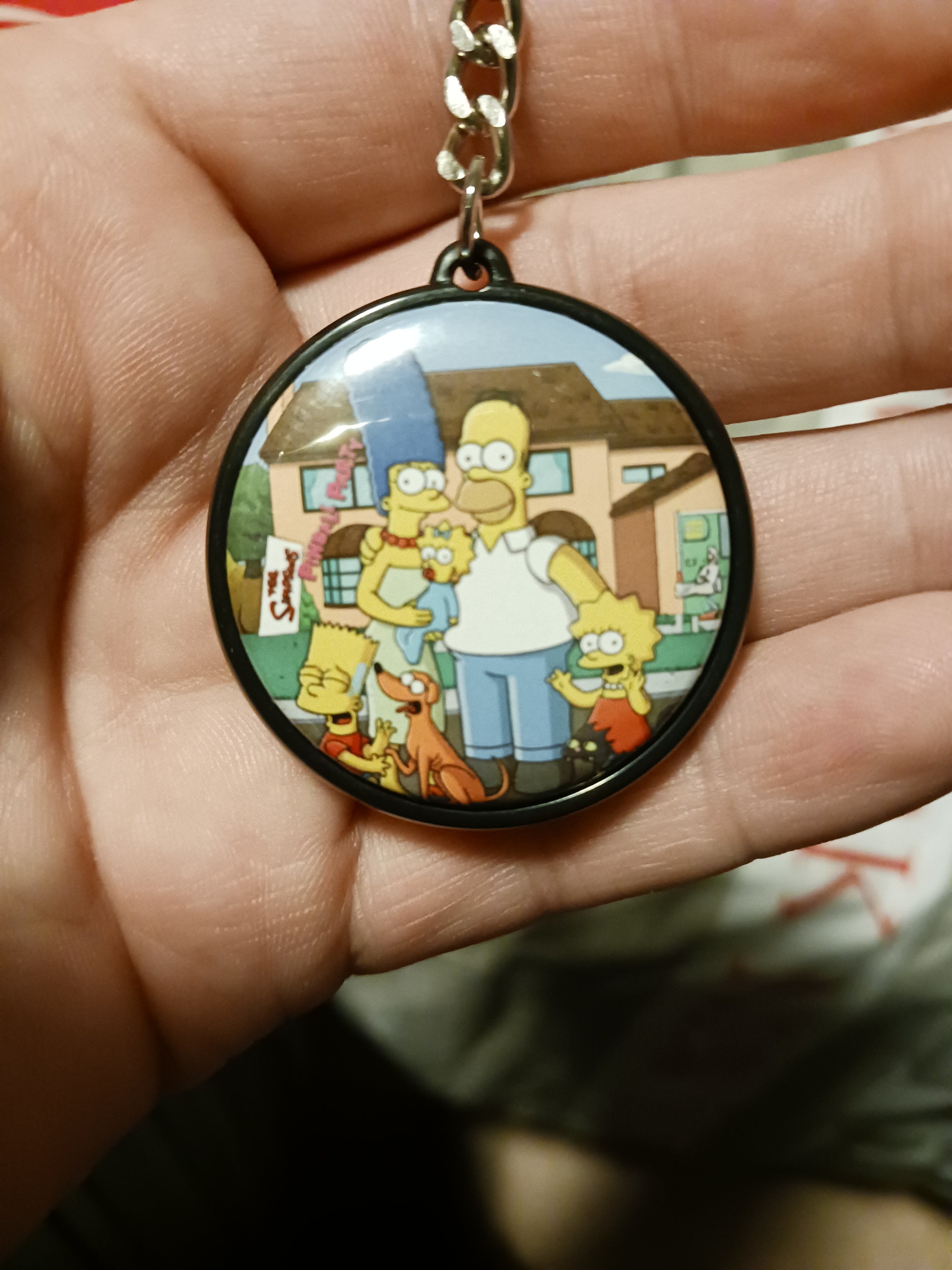 Porte-clés Flipper The Simpsons