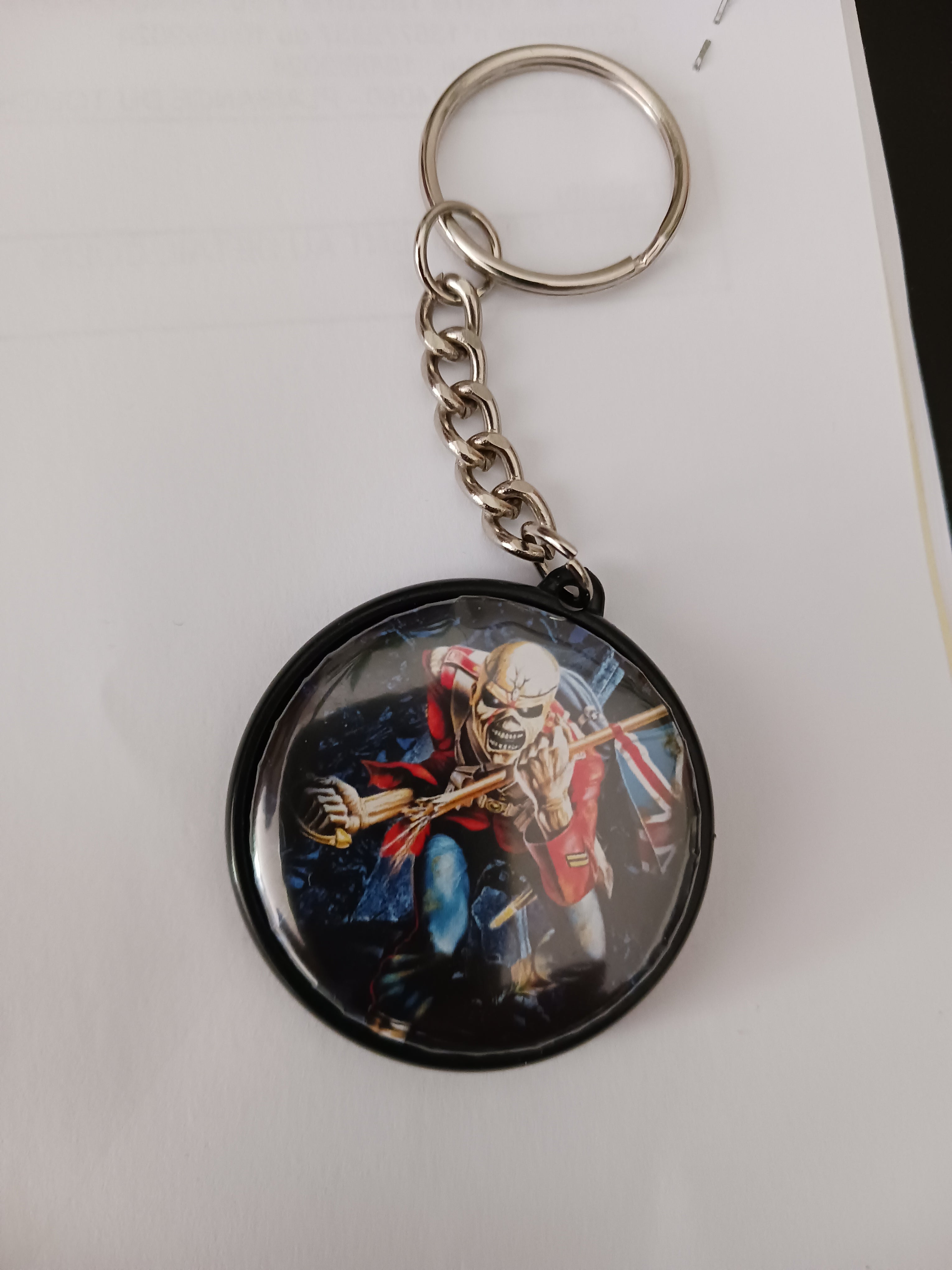 Porte-clés Flipper Iron Maiden V2