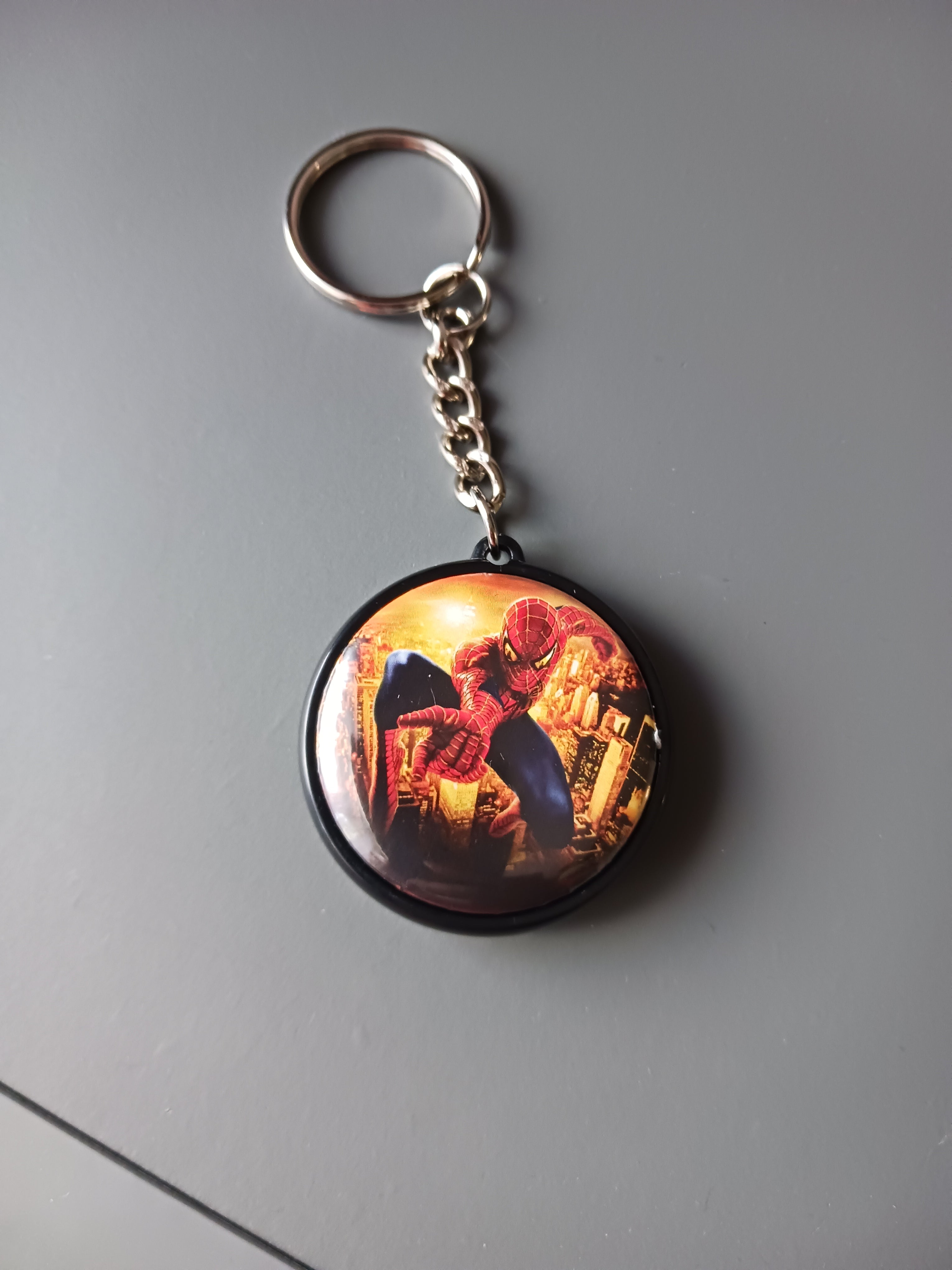 Porte-clés Flipper Spider Man