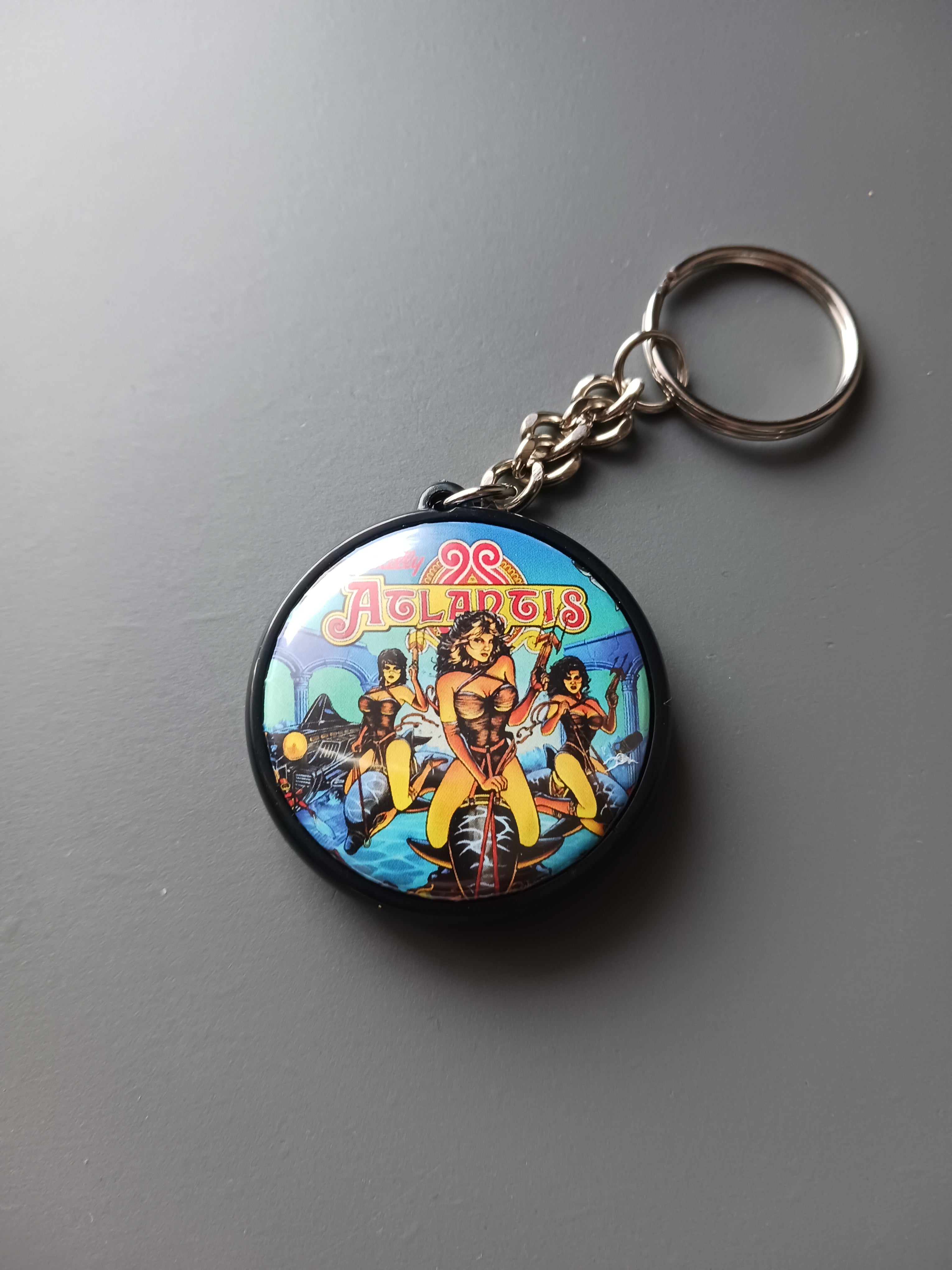 Porte-clés Flipper Atlantis