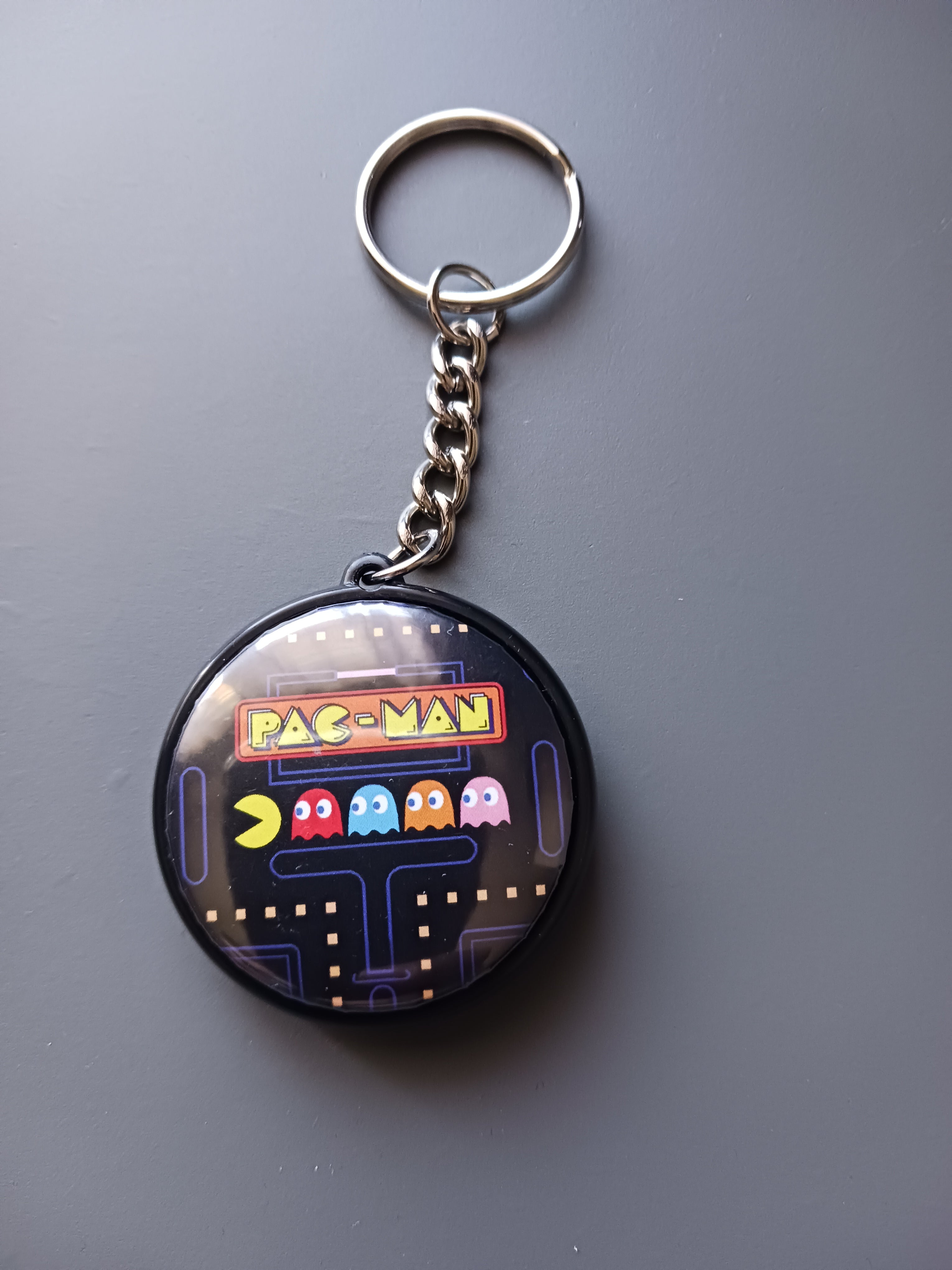 Porte-clés Borne Pac Man