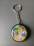 Porte-clés Flipper Hexagone