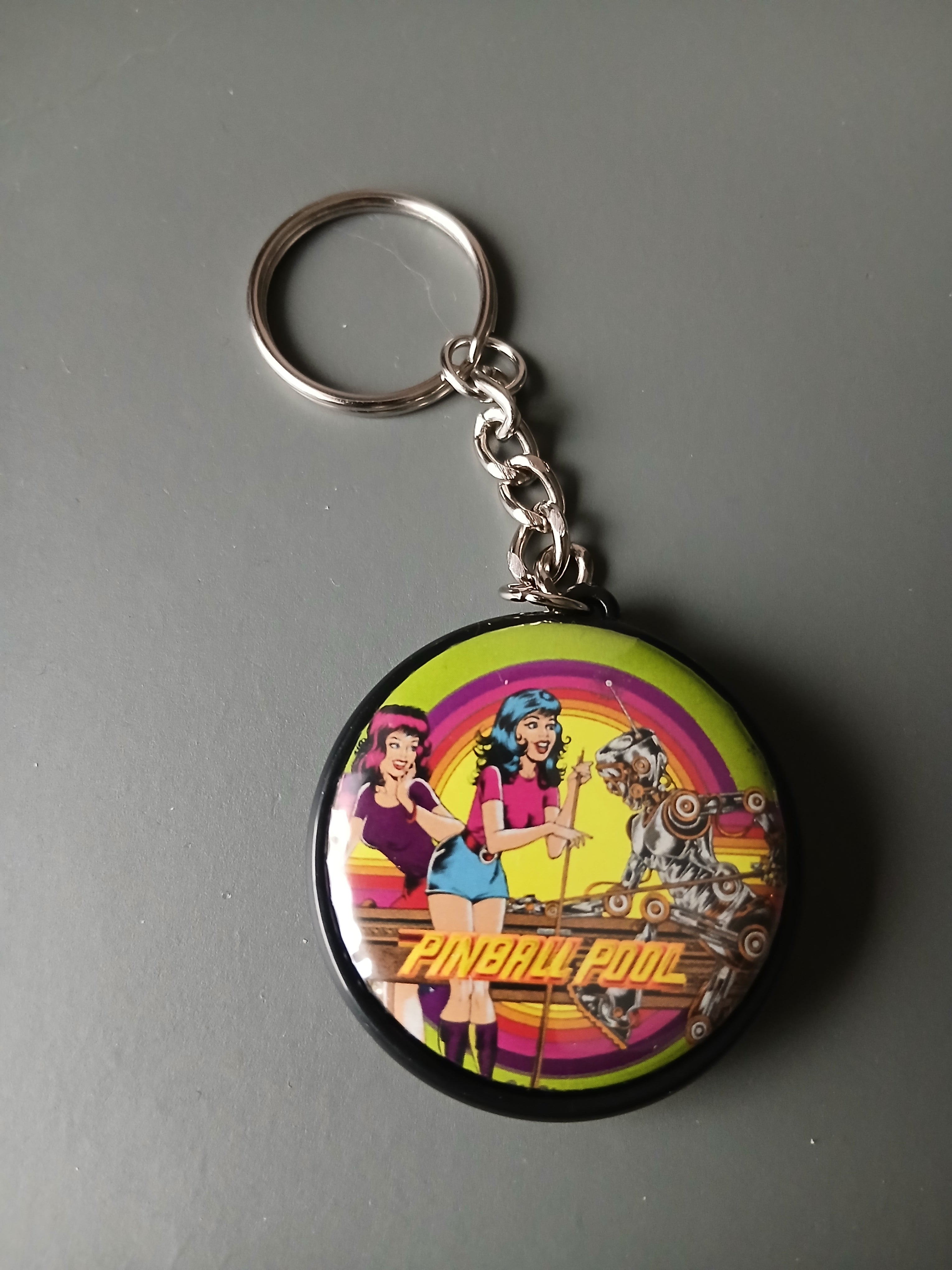 Porte-clés Flipper Pinball Pool