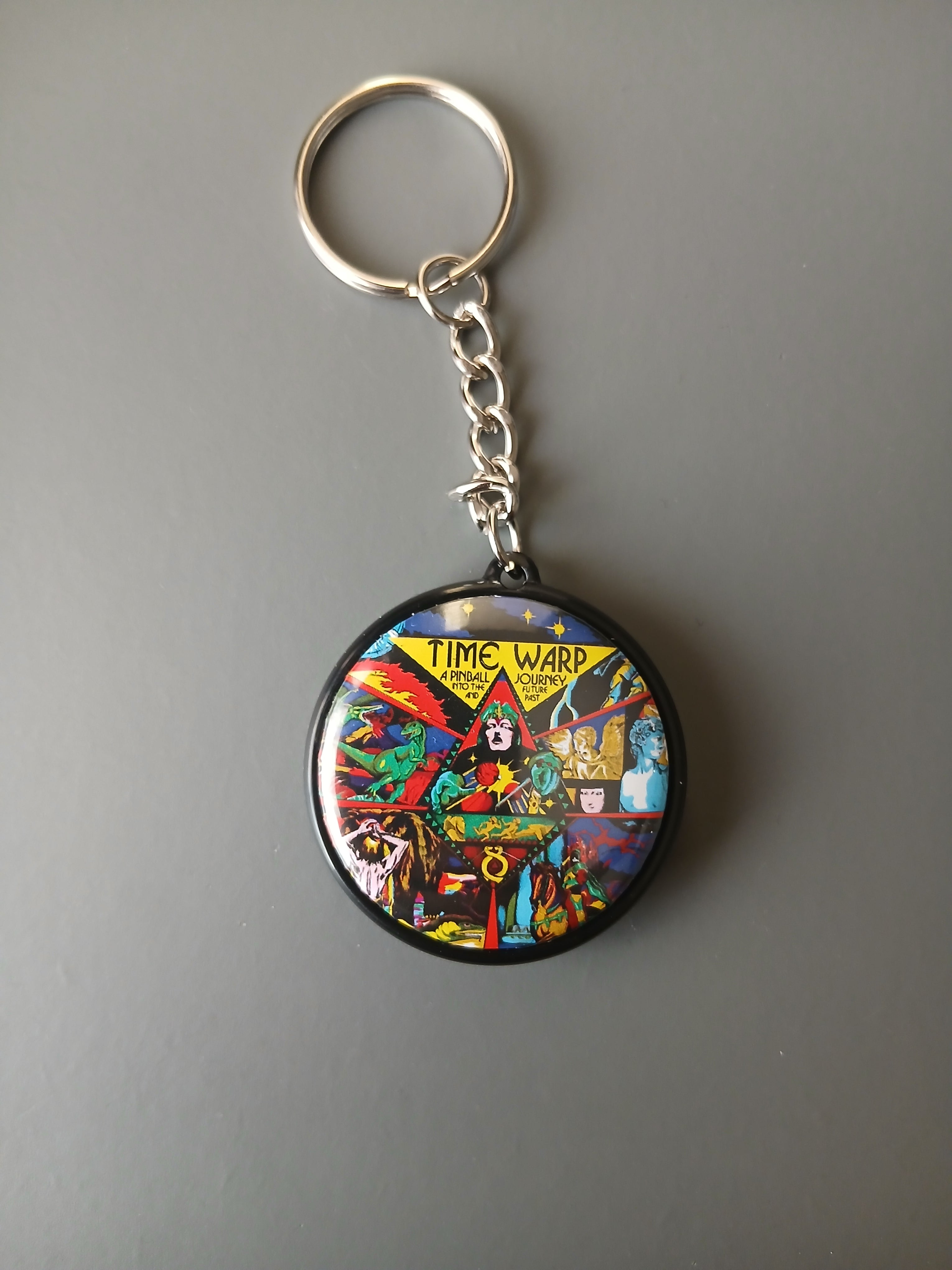Porte-clés Flipper Time Warp