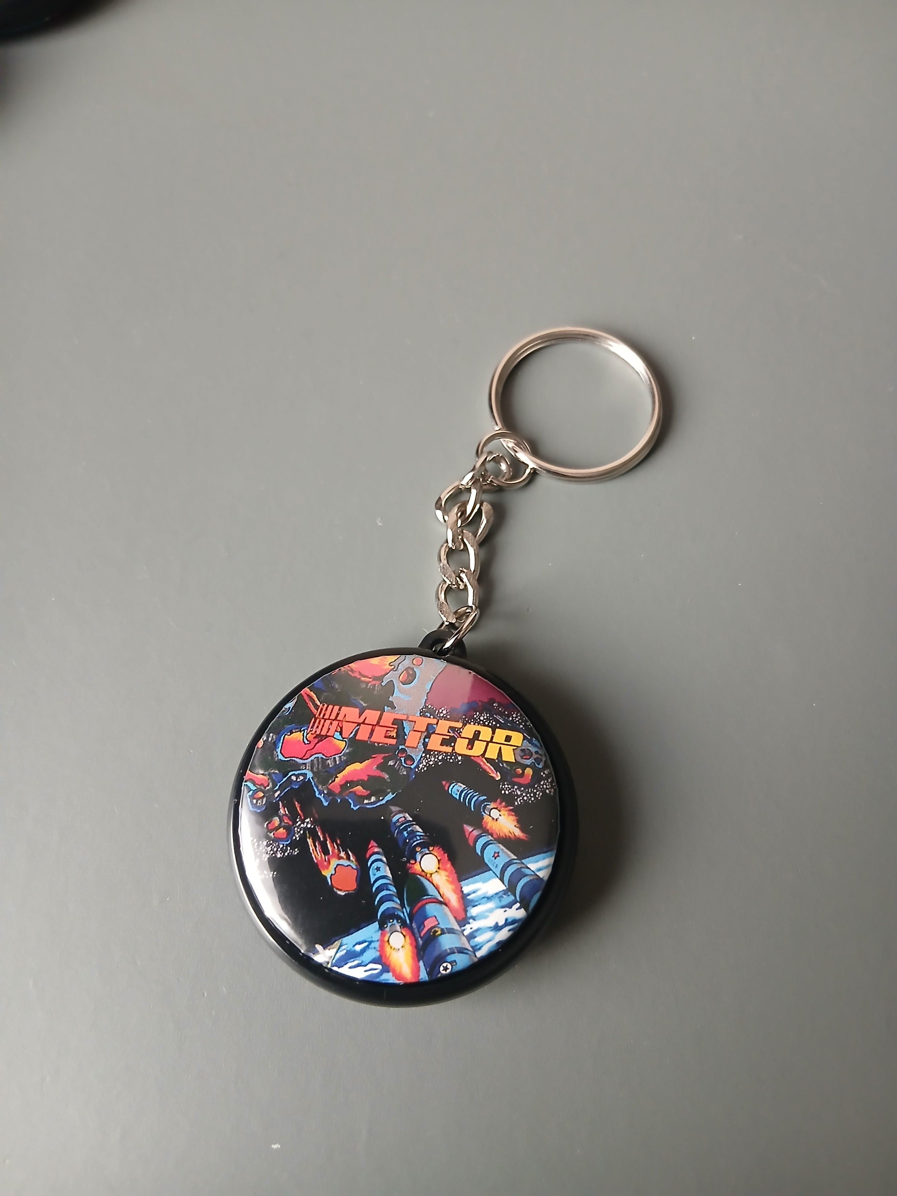 Meteor Pinball Keychain