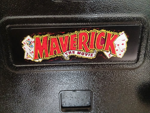 Plaque de porte flipper Maverick