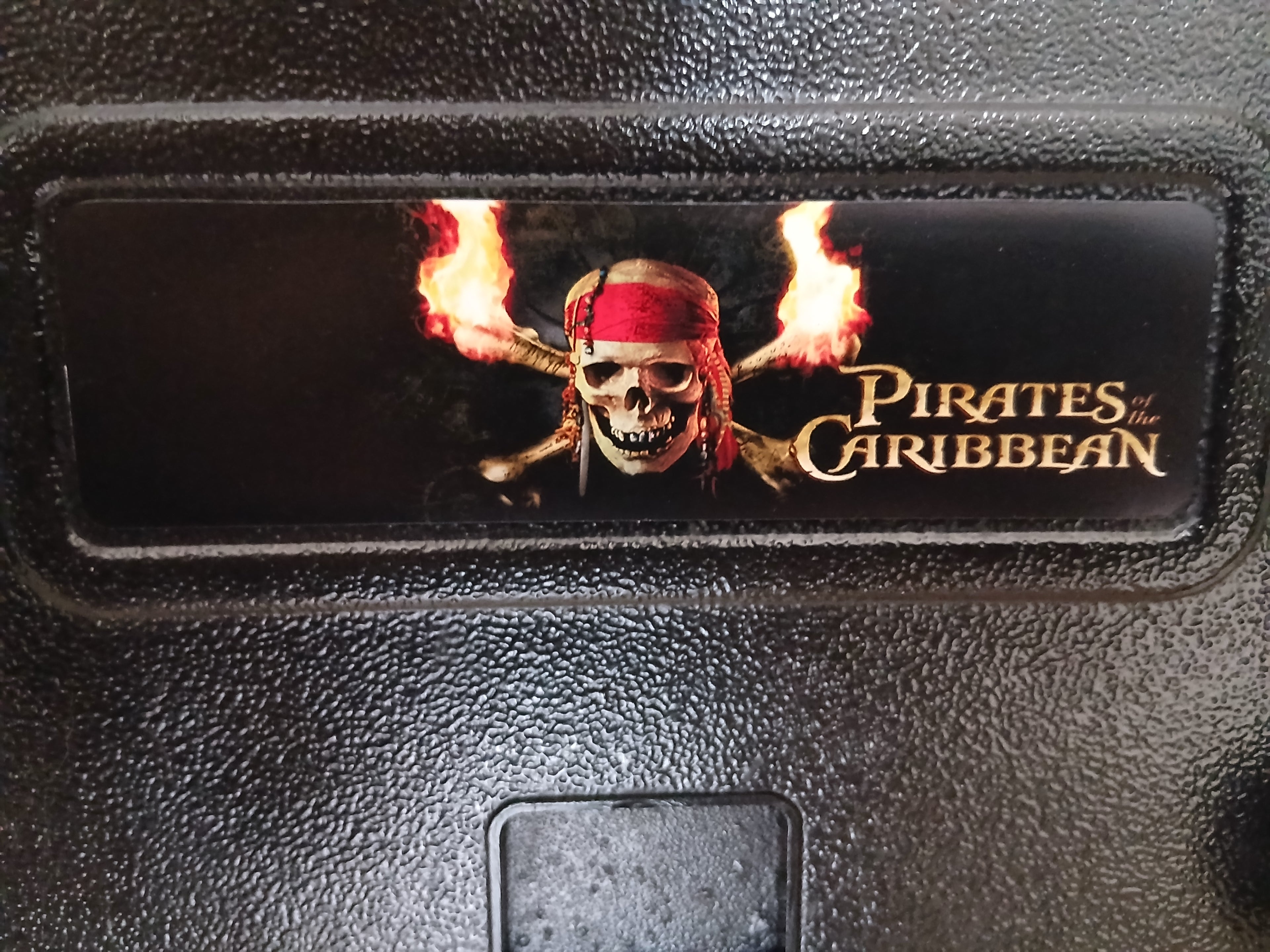 Plaque de porte flipper Pirates Of The Caribbean V4
