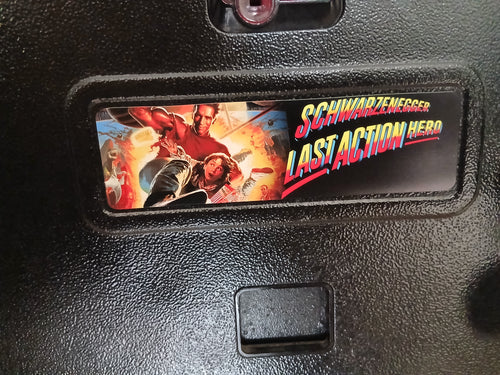 Plaque de porte flipper Last Action Hero