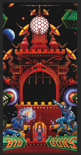 Tapis de protection flipper Big Guns