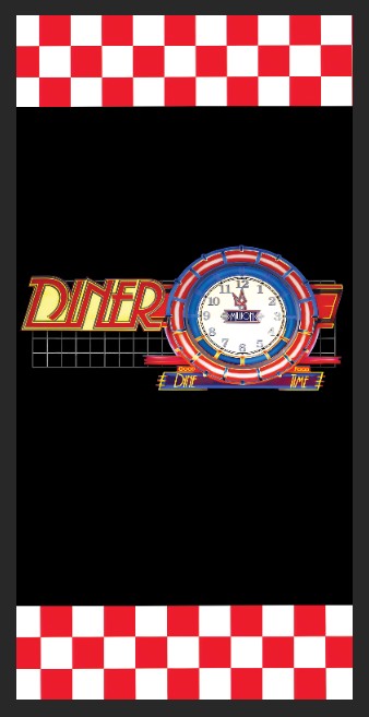 Tapis de protection flipper Diner V2