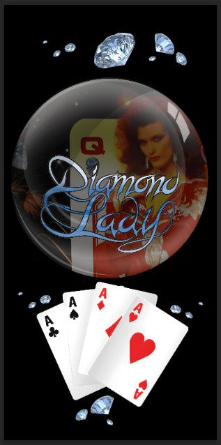 Tapis de protection flipper Diamond Lady