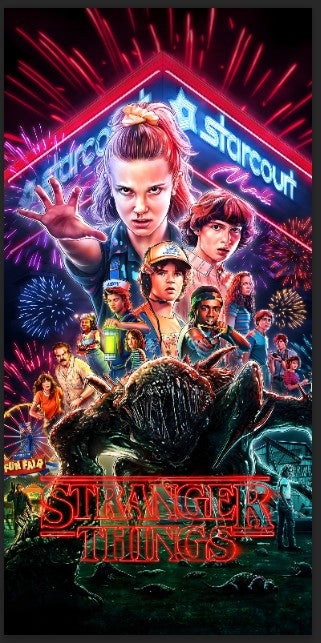 Tapis de protection flipper Stranger Things V2