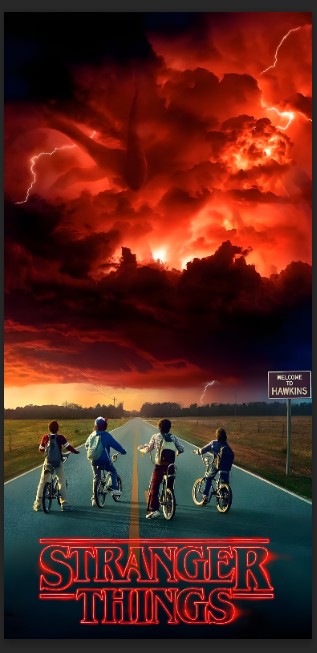 Tapis de protection flipper Stranger Things V4