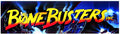 Plaque de porte flipper Bonebusters