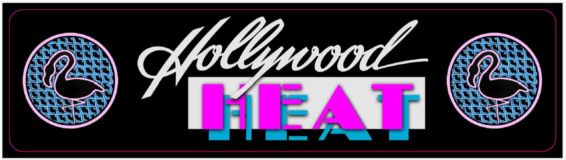 Plaque de porte flipper Hollywood Heat