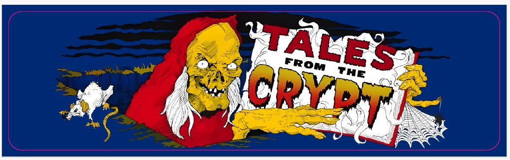 Plaque de porte flipper Tales From The Crypt