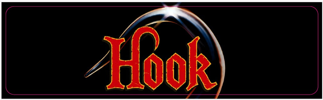 Plaque de porte flipper Hook