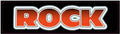 Plaque de porte flipper Rock
