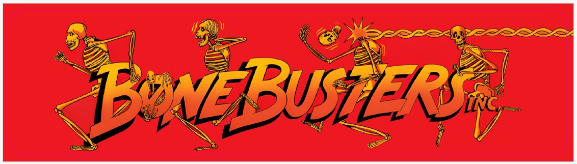 Plaque de porte flipper Bonebusters V2