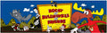 Plaque de porte flipper Rocky And Bullwinkle And Friends