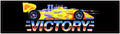 Plaque de porte flipper Victory