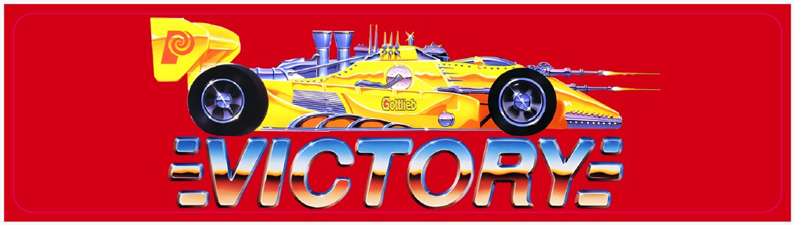 Plaque de porte flipper Victory V2