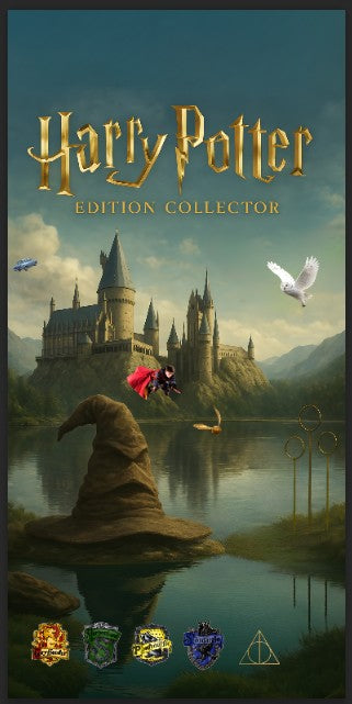 Tapis de protection flipper Harry Potter V5