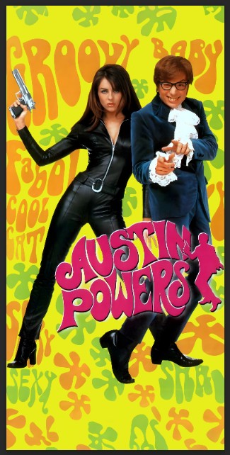Tapis de protection flipper Austin Power V2