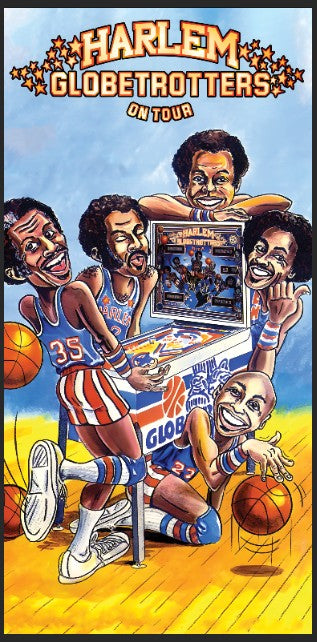 Tapis de protection flipper Harlem Globetrotters