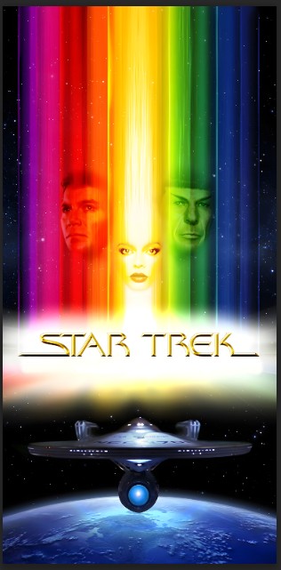 Tapis de protection flipper Star Trek 25th