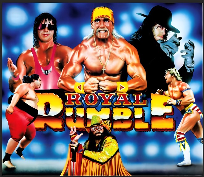Translite Flipper Royal Rumble