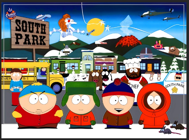 Translite Flipper South Park