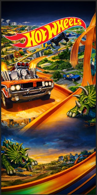 Tapis de protection flipper Hot Wheels V2
