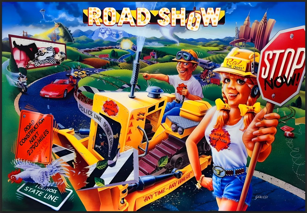 Translite Flipper Road Show