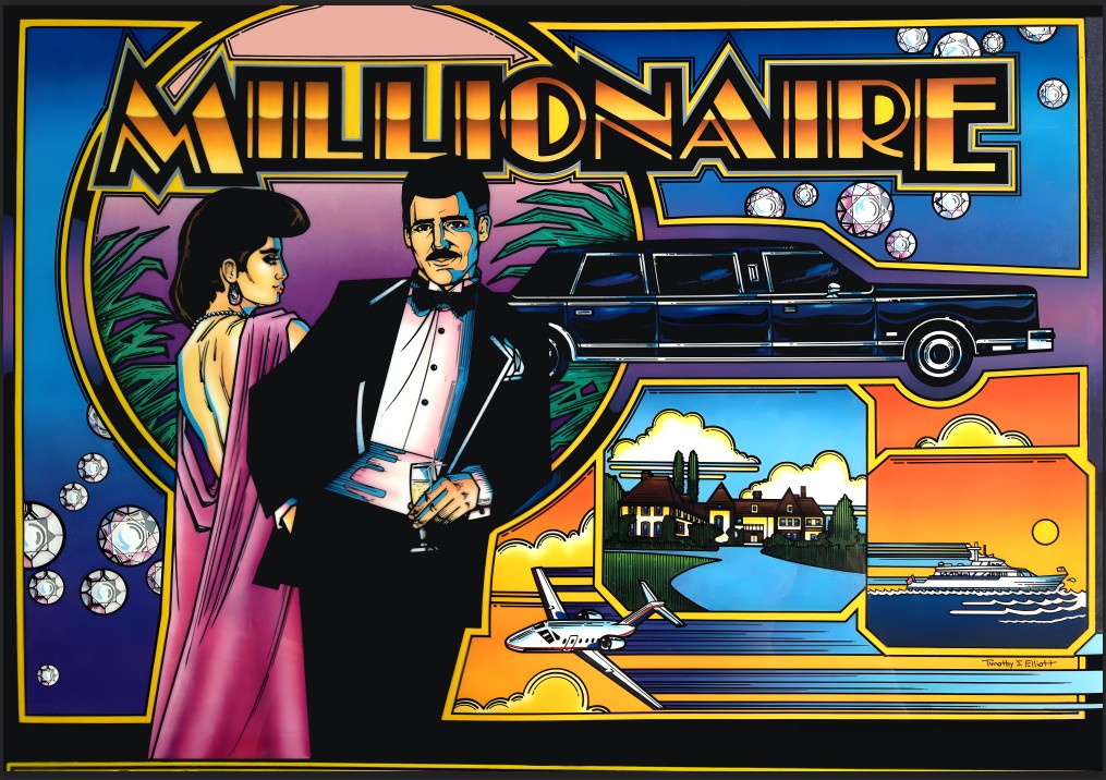Translite Flipper Millionaire