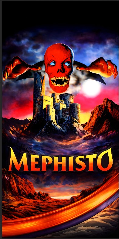 Tapis de protection flipper Mephisto