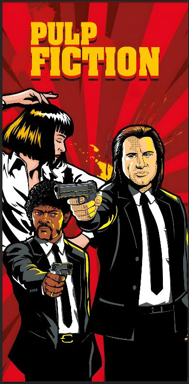 Tapis de protection flipper Pulp Fiction
