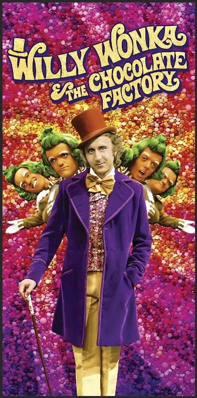 Tapis de protection flipper Willy Wonka
