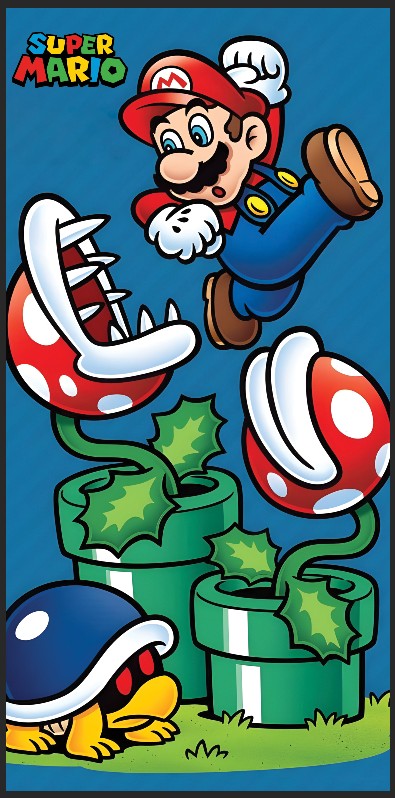 Tapis de protection flipper Super Mario Bros