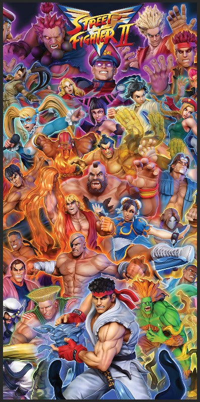 Tapis de protection flipper Street Fighter 2