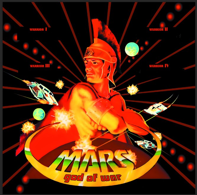 Translite Flipper Mars God Of War