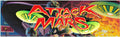 Plaque de porte flipper Attack From Mars V2