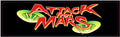 Plaque de porte flipper Attack From Mars