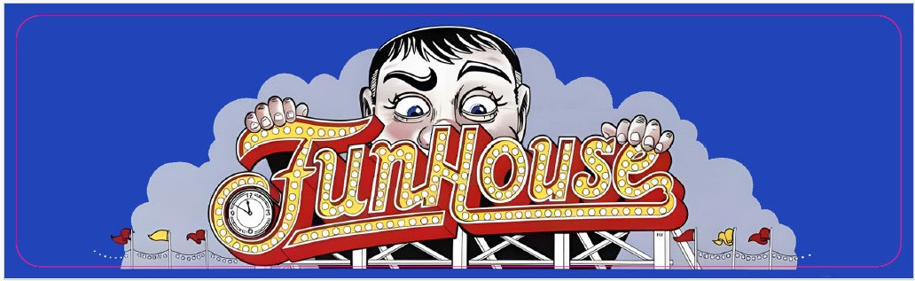 Plaque de porte flipper Funhouse