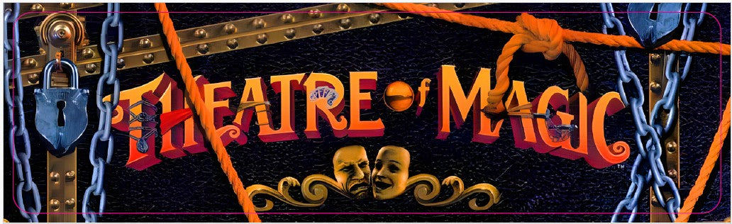 Plaque de porte flipper Theatre Of Magic