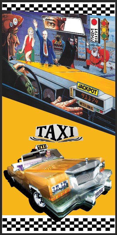 Tapis de protection flipper Taxi Marilyn Blonde V2