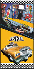 Tapis de protection flipper Taxi Marilyn Brune V2