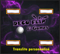 Translite Flipper Personnalisé