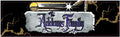 Plaque de porte flipper The Addams Family Gold